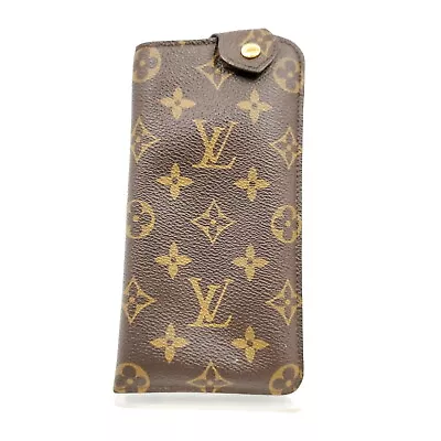 Louis Vuitton LV Glasses Case  Brown Monogram 3255973 • $36.01