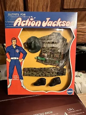 Vintage Mego 1971 Action Jackson Aussie Marine Outfit NIB RARE Factory Fresh NOS • $50