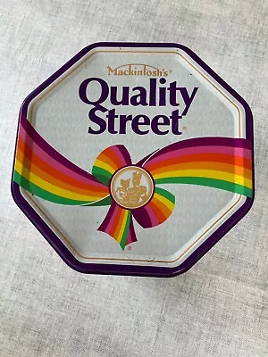 Vintage 1993 Quality Street Tin  1.93kg Empty Rowntree Mackintosh Nestle • £10