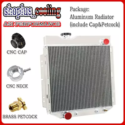 3 Row Aluminum Radiator 1960-1966 For Ford Mustang/Ranchero/Falcon/Mercury Comet • $143.33