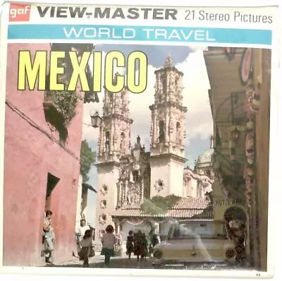 MEXICO 3d View-Master 3 Reel Packet NEW SEALED • $21.99