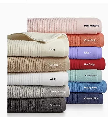 Martha Stewart Quick Dry Reversible Bath Towel Ivory • $19.99