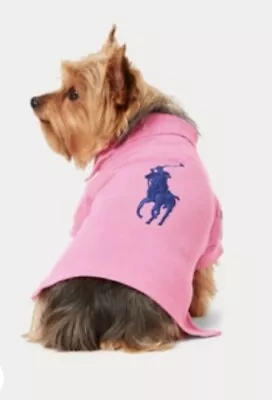 Ralph Lauren Big Pony Mesh Dog Polo Shirt Size XS • $25