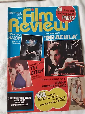 Film Review Magazine - October 1979 - ALIEN - Farrah Fawcett-Majors Centrefold • £5.99