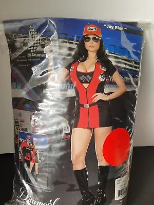 Dreamgirl  Joy Rider  RACE CAR OUTFIT Halloween Costume Sz 3X/4X Role Or Cosplay • $32