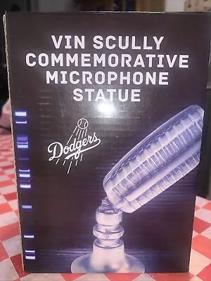 2017 LOS ANGELES DODGERS VIN SCULLY SGA Commemorative MICROPHONE STATUE • $69.50