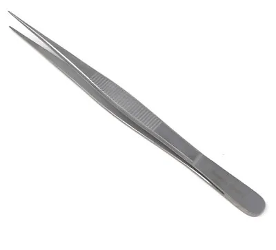 Stainless Steel Micro Precision Fine Pointed Professional Tweezers Ingrown Hair • $6.99