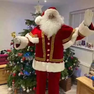 £370 • Buy Luxury Santa Claus Costume Professional Father Christmas Suit Outfit New M - XXL