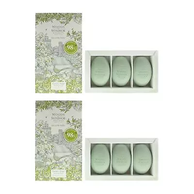 Woods Of Windsor Lily Of The Valley Luxury Soap 3 X 60g X 2 • £17