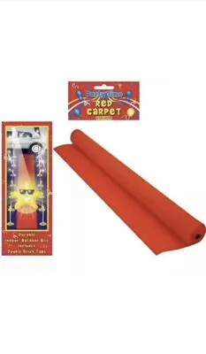 Red Carpet Floor Runner Hollywood Prom Birthday Party's Fancy Dress 15ft VIP X7 • £30