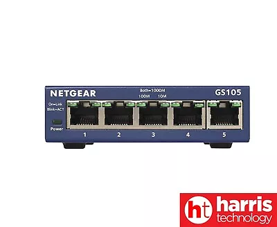 $49.90 • Buy Netgear GS105 ProSafe 5 Port 10/100/1000 Gigabit Switch