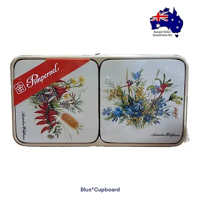 Pimpernel Square Coasters Australian Wildflowers Brand New With Tags *FREE POST* • $35