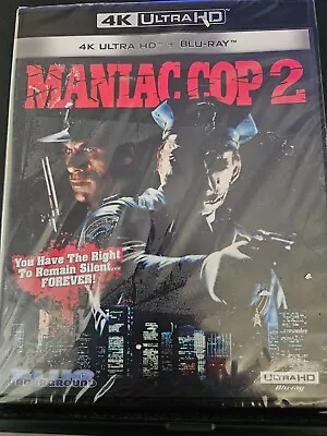Maniac Cop 2       (Blu-Ray/4K Ultra HD 1990) • $25