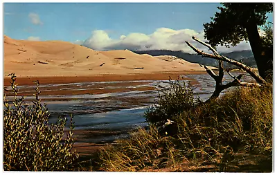 Postcard Chrome Great Sand Dunes National Monument San Luis Valley CO • $4.57