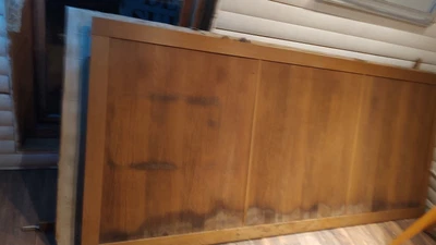 Ikea Pax Wardrobe Oak Finish Sliding Doors • £40