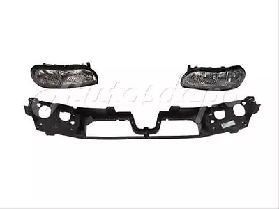 For 97-03 Chevy Malibu /cutlass Header Panel Headlight 3pcs • $186.98