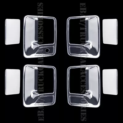 For FORD F250 F350 F450 +SD 1999-2015 2016 CHROME 4 Door Handle Covers W/O PSK • $38.65