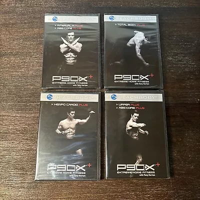 Beachbody P90X+ Plus Extreme Home Fitness With Tony Horton DVD Set Of 4 *SEALED* • $25.99