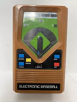 Vintage Electronic Baseball Handheld Game By Mattel • $10.49