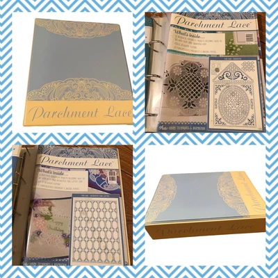 £30 • Buy Parchment Lace Magazine 4 Issues In Folder Complete With Papers Only