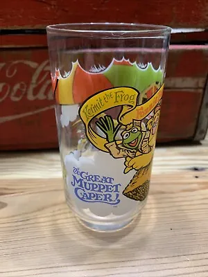 Vintage 1981 McDonalds The Great Muppet Caper Collectors Glass • $15.99