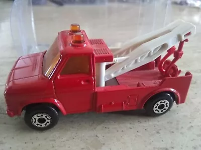 Matchbox Lesney.no61 Ford Transit Wreck Truck Red 1978 VNM Loose  • £6.99
