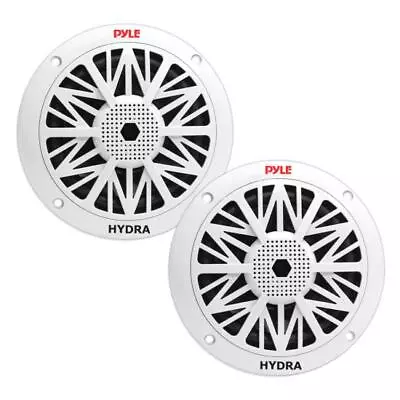 £43 • Buy Pyle Waterproof Outdoor Boat Patio Marine 8  Inch In Wall Cabin Speakers