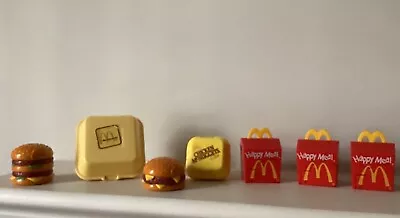 McDonald's Happy Meal Food 1980 8788 90 Vintage Lot Of 7 • $30