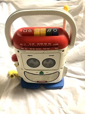 Toy Story MR Mike PS460 Rockin Robot PlaySkool Cassette Player Record 1991 WORKS • $219.95