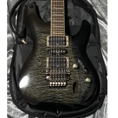 Ibanez S570DXQM Electric Guitar 2010 Black With Soft Case • $750