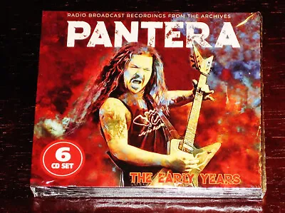 Pantera: The Early Years - Radio Broadcast Recordings 1988-1998 6 CD Set UK NEW • $29.95