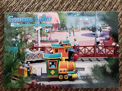 Geauga Lake Amusement Park Brochure Map Guide Pamphlet Postcard • $5.75