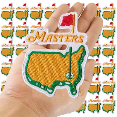 Wholesale Masters Tournament Golf Nation Logo Size 2.5 X3.5  Sew Iron On Patch • $128