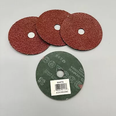 Makita 4” Abrasive Sanding Disc 36 Grit 4-Pack - 742037-B-25 • $10.99