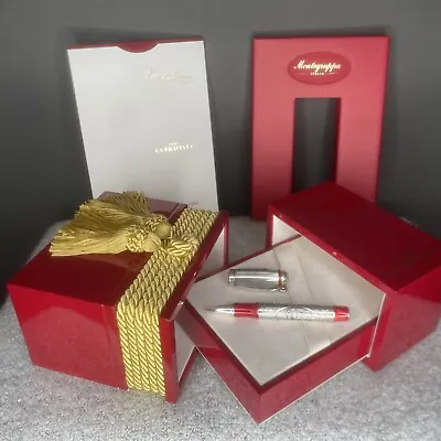 RARE MONTEGRAPPA La Traviata Silver Rollerball Pen • $1150