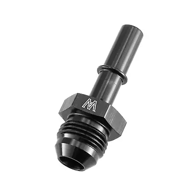 Black -8AN Fuel Adapter Fitting To 3/8 GM Quick Connect LS Male • $7.99