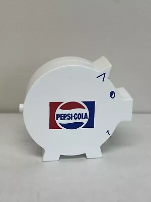 Vintage Pepsi Cola Plastic Piggy Pig Bank Advertising Promo • $9.95