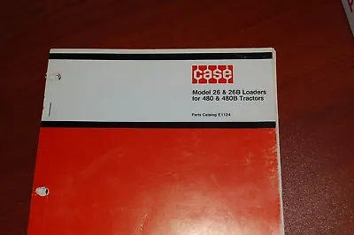 $50.83 • Buy CUSTODIA MODEL 26 26B 480 480B TRACTOR Front End Loader Parts Manual Book