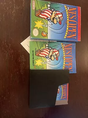 NES Open Tournament Golf Nintendo Complete CIB Authentic - CLEAN! Good Condition • $32.99