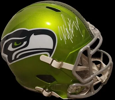 Marshawn Lynch Seattle Seahawks Signed Replica Helmet • $585