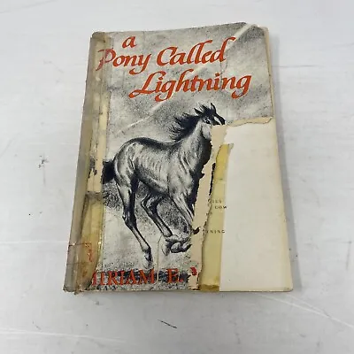 A Pony Called Lightning Book Miriam E Mason Pictures By C W Anderson 1965 PB • $12