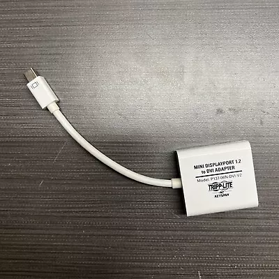 TRIPP LITE Mini Display Port 1.2 To DVI Adapter Model: P137-06N-DVI-V2 • $2.99