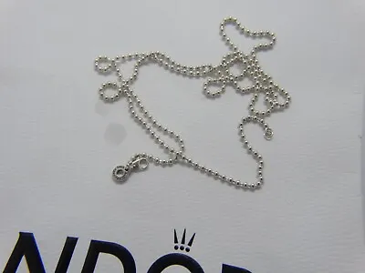$50.96 • Buy Pandora Polished Ball Chain Necklace 60cm