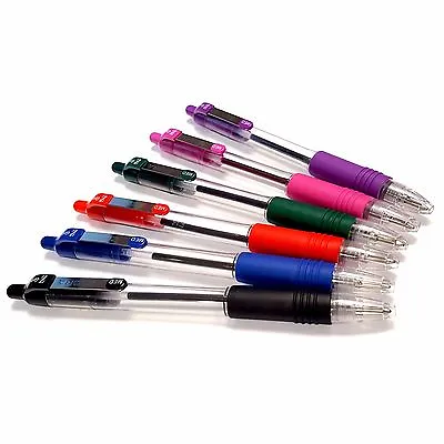 Zebra Z-Grip - Retractable Ballpoint Pen - 12 Pack - By Colour  • £6.99