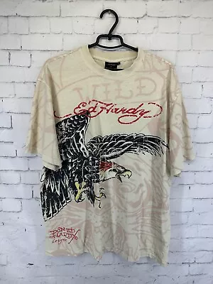 Ed Hardy X Urban Outfitters Men T-shirt Jersey Shirt Tee Original Size M • $11.24