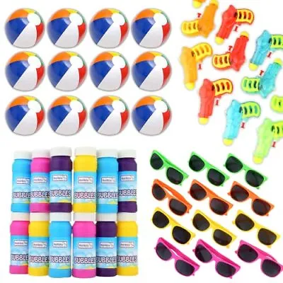 Mega Pool Beach Party Favors Pack Of 48 Summer Kids Sunglasses Balls Water Guns • $23.99