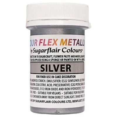 Metallic Colour Flex Edible Paint • £13.95