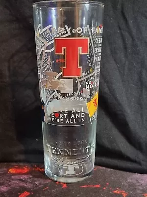 £10 • Buy Tennents Lager Euro Scotland Pint Glass Limited Edition Rare