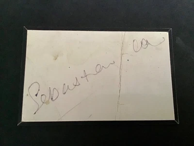 £5 • Buy Seb Coe Autograph + 1980 Athletics Weekly Magazine 