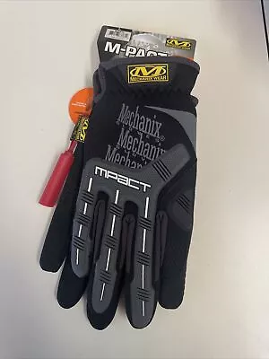 *NEW* MECHANIX WEAR M-Pact Gloves ( LARGE )  FREE SHIPPING! • $19.99